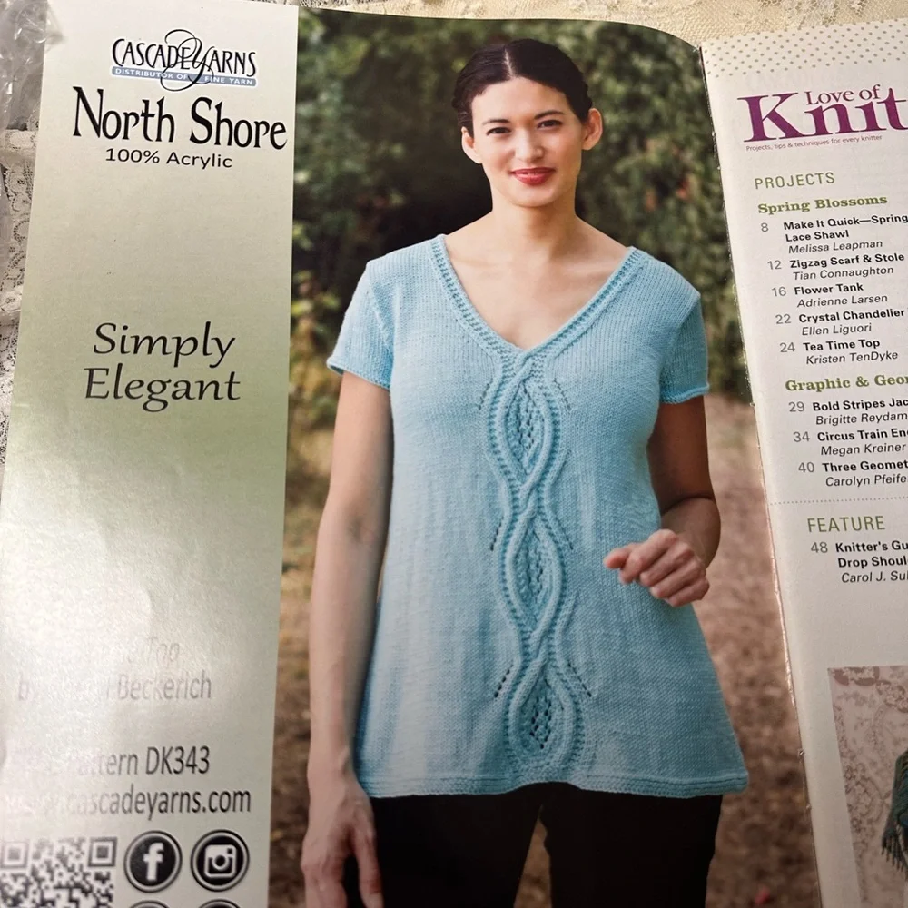 LOVE OF KNITTING MAGAZINE SPRING 2016